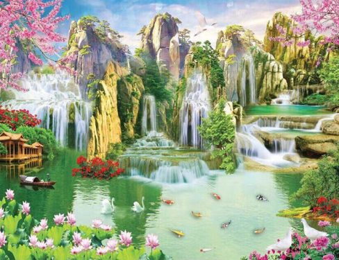 Cách chọn tranh phong thủy treo phòng khách theo tuổi