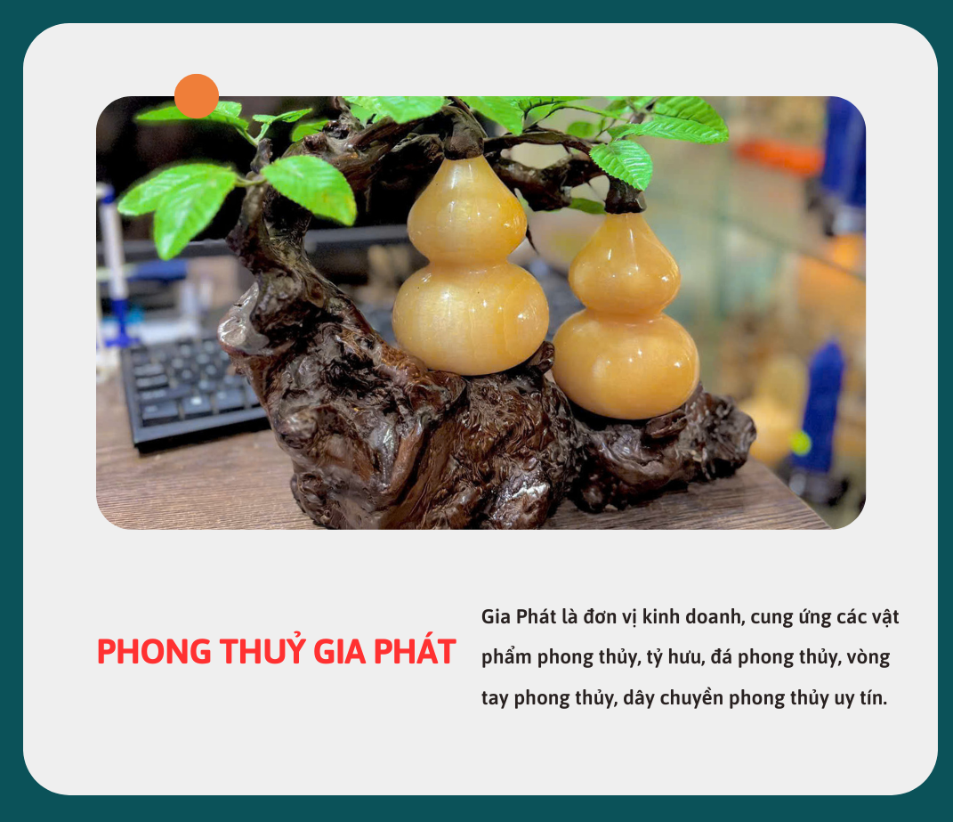 Ý NGHĨA HỒ LÔ TRONG PHONG THUỶ