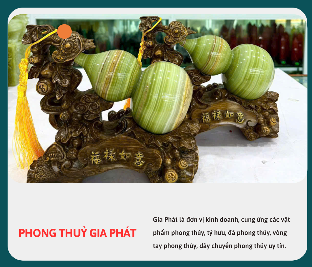 Ý NGHĨA HỒ LÔ TRONG PHONG THUỶ
