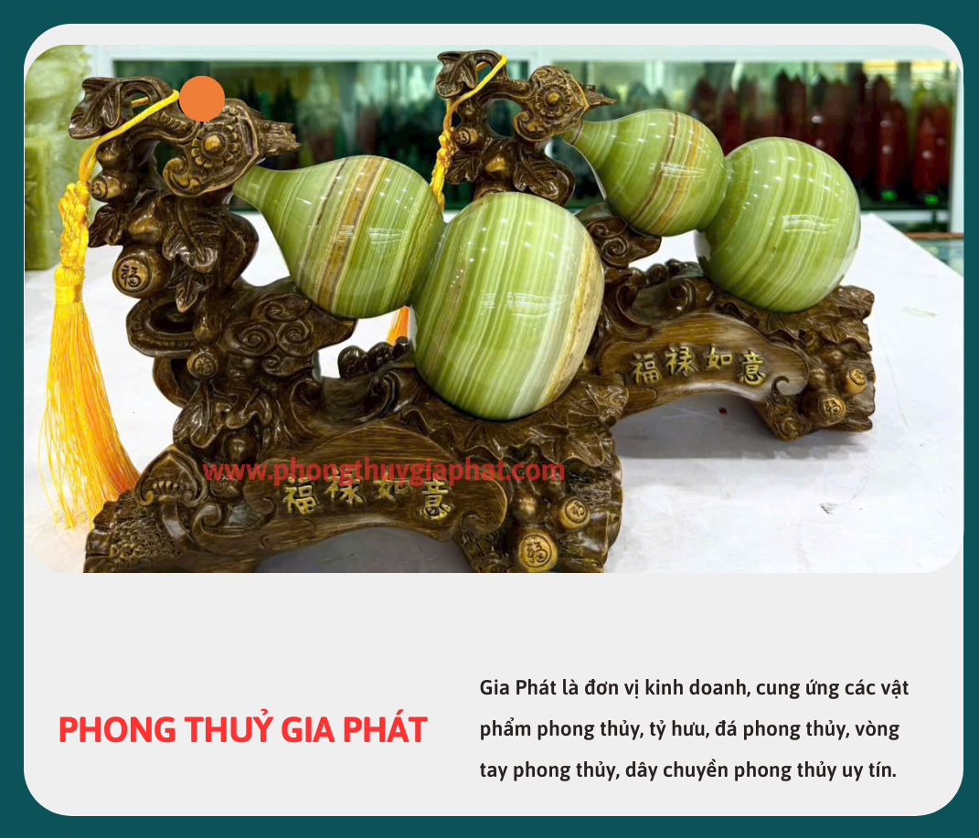 Ý NGHĨA HỒ LÔ TRONG PHONG THUỶ